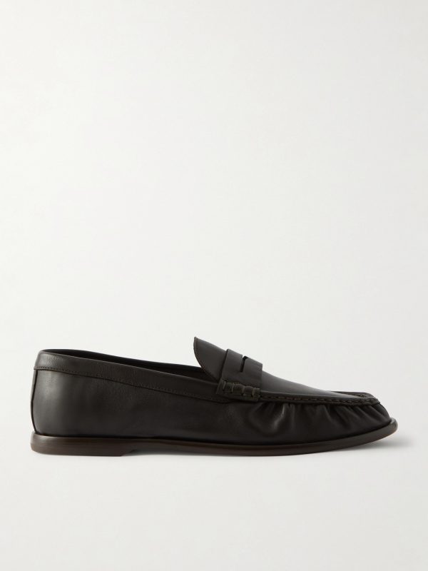 Faron Leather Penny Loafers