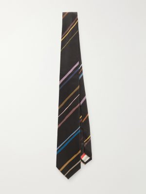 8cm Striped Silk Tie 8cm Striped Silk Tie