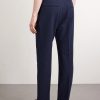 Straight-Leg Cotton-Blend Seersucker Trousers - BK