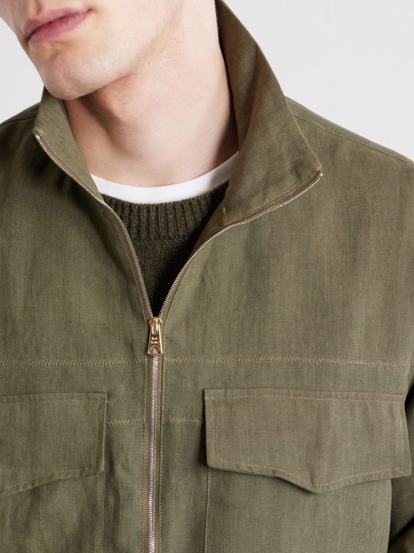 Linen Overshirt - CU Linen Overshirt - CU