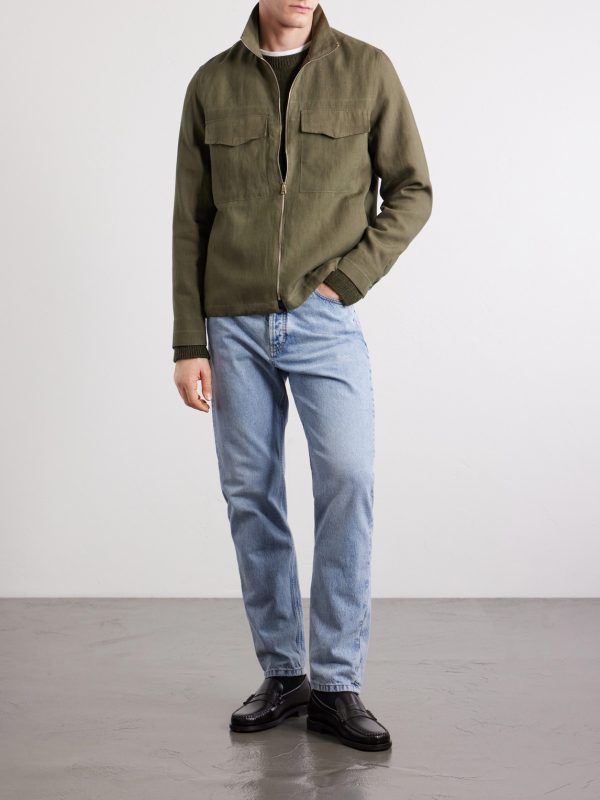 Linen Overshirt - OU Linen Overshirt - OU