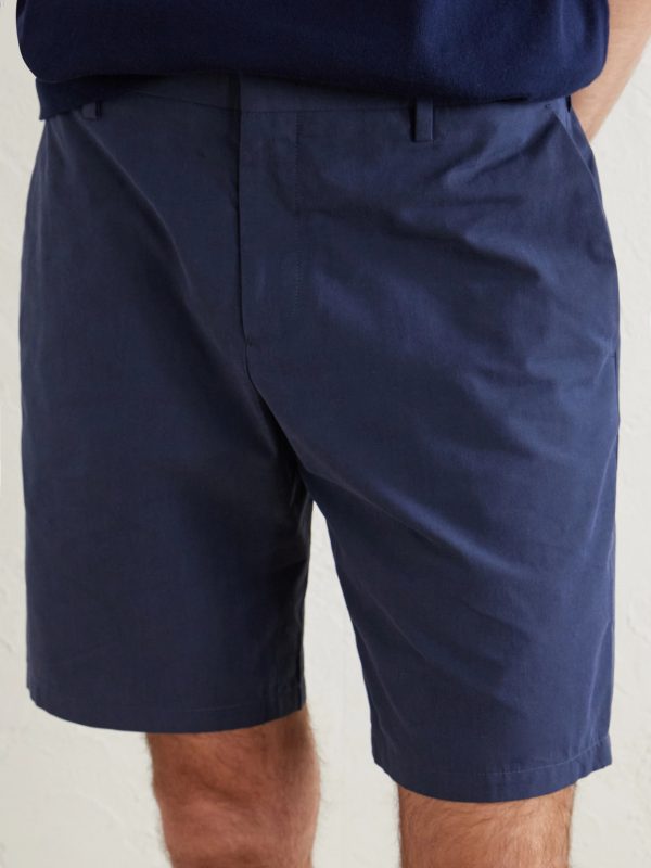 Straight-Leg Cotton and Lyocell-Blend Shorts - CU