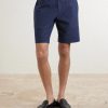 Straight-Leg Cotton and Lyocell-Blend Shorts - FR