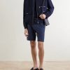 Straight-Leg Cotton and Lyocell-Blend Shorts - OU