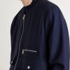 Wool-Twill Bomber Jacket - CU Wool-Twill Bomber Jacket - CU