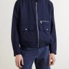 Wool-Twill Bomber Jacket - FR Wool-Twill Bomber Jacket - FR