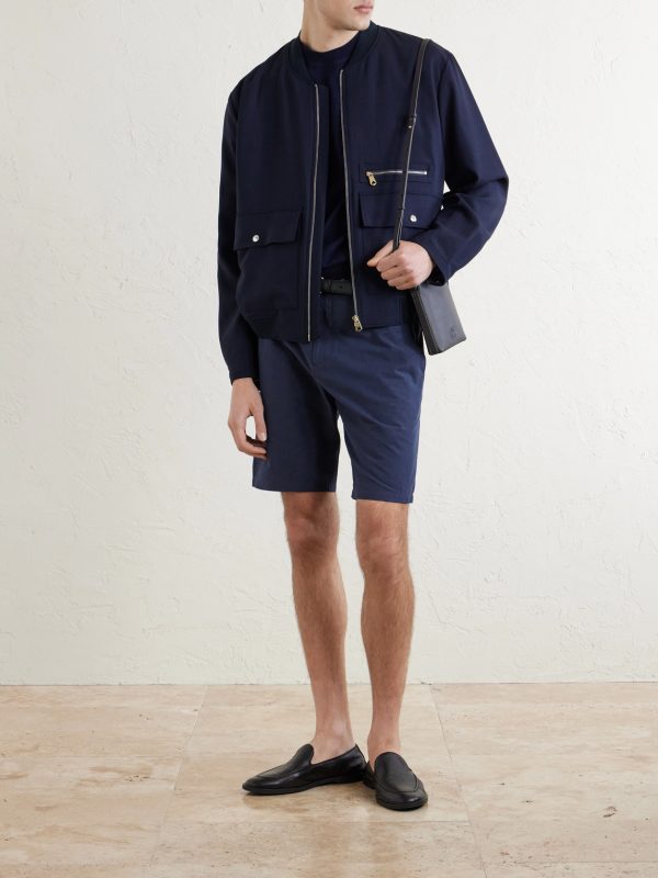 Wool-Twill Bomber Jacket - OU Wool-Twill Bomber Jacket - OU