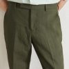Slim-Fit Tapered Linen Suit Trousers - CU