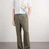 Camp-Collar Printed Cotton, Lyocell and Linen-Blend Shirt - OU