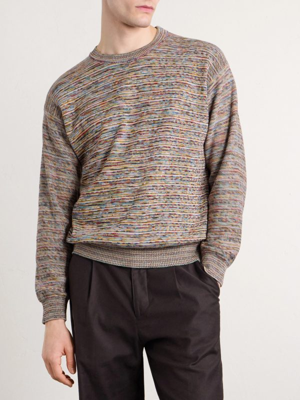 Knitted Organic Cotton Sweater - FR Knitted Organic Cotton Sweater - FR