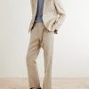 Linen and Wool-Blend Twill Suit Jacket - OU