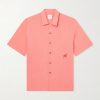 Embroidered Cotton and Linen-Blend Shirt Embroidered Cotton and Linen-Blend Shirt