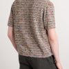 Camp-Collar Knitted Cotton Shirt - BK