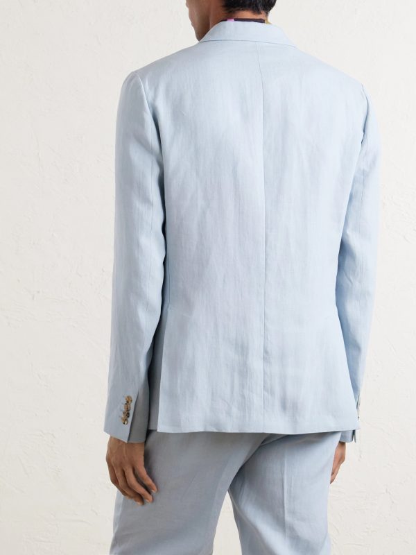Linen Suit Jacket - BK