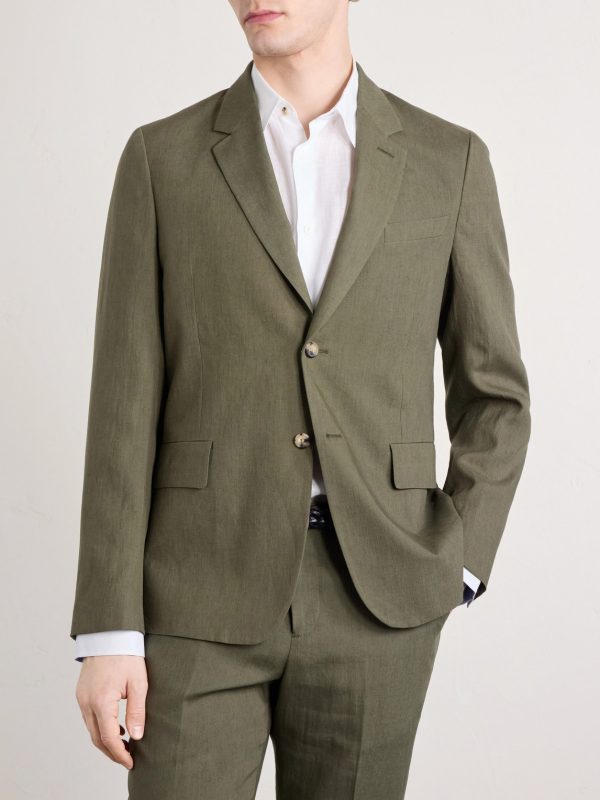 Linen Suit Jacket - FR Linen Suit Jacket - FR
