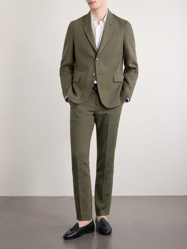 Linen Suit Jacket - OU Linen Suit Jacket - OU