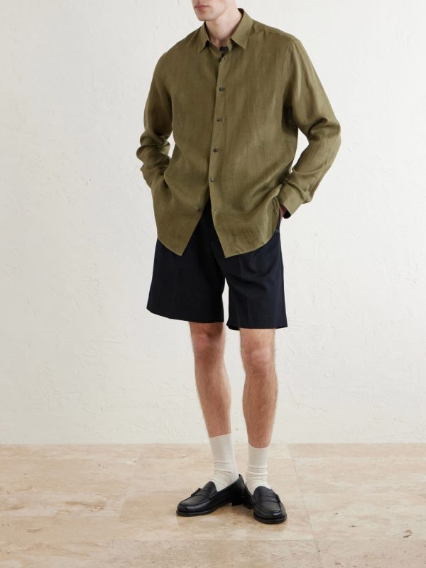 Linen-Twill Shirt - OU