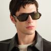 George V Aviator-Style Tortoiseshell Acetate Sunglasses - OU