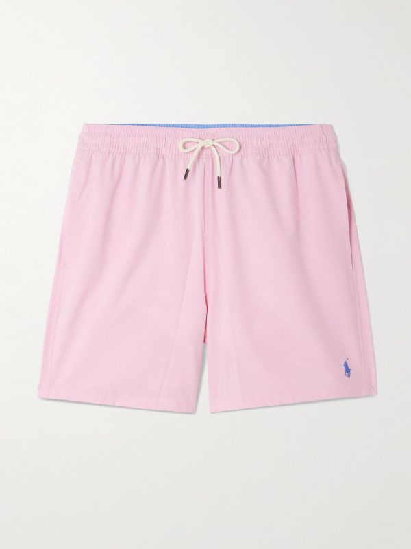 Traveller Straight-Leg Mid-Length Swim Shorts