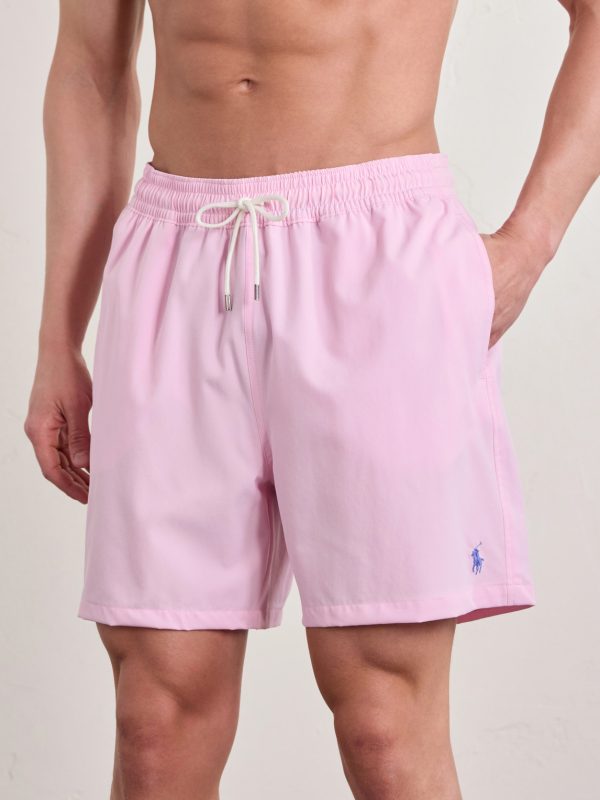 Traveller Straight-Leg Mid-Length Swim Shorts - OU