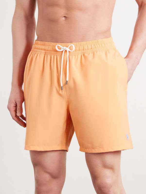 Traveler Straight-Leg Mid-Length Recycled Swim Shorts - FR Traveler Straight-Leg Mid-Length Recycled Swim Shorts - FR