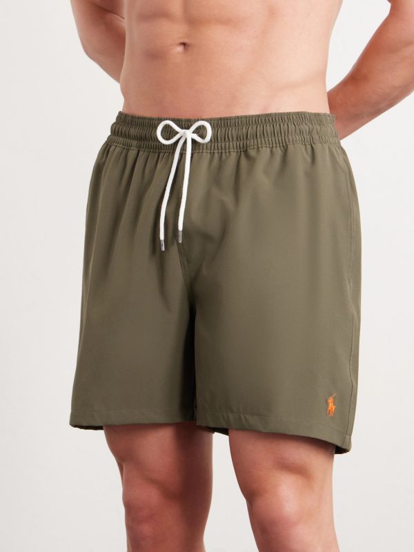Traveler Straight-Leg Mid-Length Recycled Swim Shorts - FR Traveler Straight-Leg Mid-Length Recycled Swim Shorts - FR