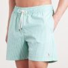 Traveler Straight-Leg Mid-Length Striped Cotton-Blend Seersucker Swim Shorts - FR
