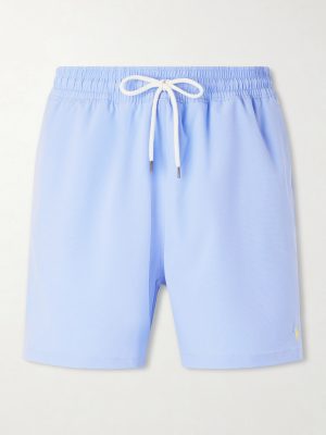 Traveler Straight-Leg Mid-Length Recycled Swim Shorts