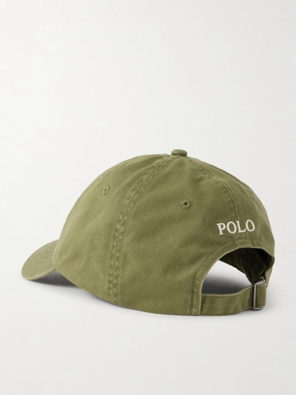 Logo-Embroidered Cotton-Twill Baseball Cap - BK Logo-Embroidered Cotton-Twill Baseball Cap - BK