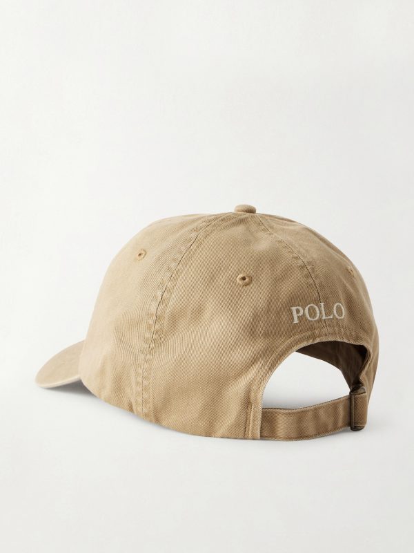 Logo-Embroidered Cotton-Twill Baseball Cap - BK