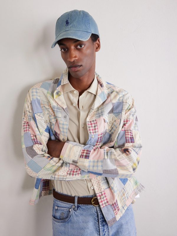 Logo-Embroidered Denim Baseball Cap - OU Logo-Embroidered Denim Baseball Cap - OU