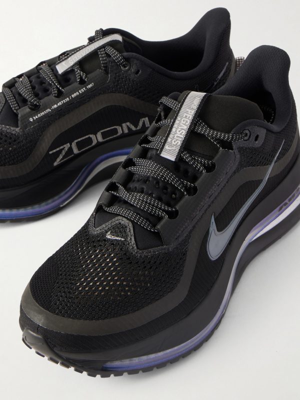 Pegasus Premium Rubber-Trimmed Mesh Running Sneakers - CU