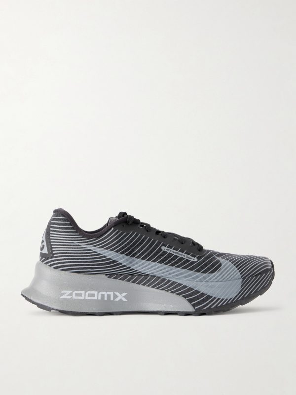 ACG Ultrafly Trail Rubber-Trimmed Mesh Running Sneakers