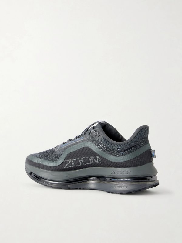 Pegasus Premium Rubber-Trimmed Mesh Running Sneakers - BK Pegasus Premium Rubber-Trimmed Mesh Running Sneakers - BK