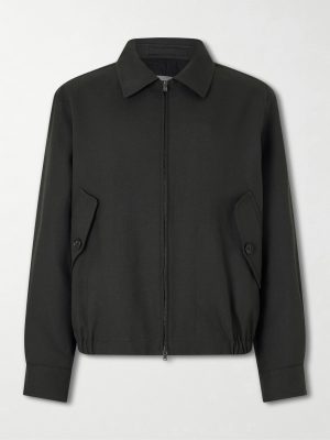 Virgin Wool Blouson Jacket