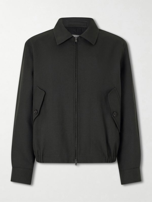 Virgin Wool Blouson Jacket Virgin Wool Blouson Jacket