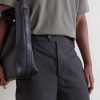 Straight-Leg Cotton Shorts - E1 Straight-Leg Cotton Shorts - E1