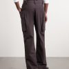 Straight-Leg Cotton-Twill Cargo Trousers - BK Straight-Leg Cotton-Twill Cargo Trousers - BK