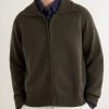 Merino Wool Zip-Up Cardigan - FR Merino Wool Zip-Up Cardigan - FR