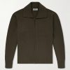 Merino Wool Zip-Up Cardigan Merino Wool Zip-Up Cardigan