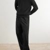 Wool and Cotton-Blend Half-Zip Sweater - OU Wool and Cotton-Blend Half-Zip Sweater - OU