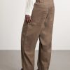 Tapered Cotton-Blend Canvas Trousers - BK Tapered Cotton-Blend Canvas Trousers - BK