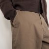 Tapered Cotton-Blend Canvas Trousers - CU Tapered Cotton-Blend Canvas Trousers - CU