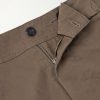 Tapered Cotton-Blend Canvas Trousers - E1 Tapered Cotton-Blend Canvas Trousers - E1