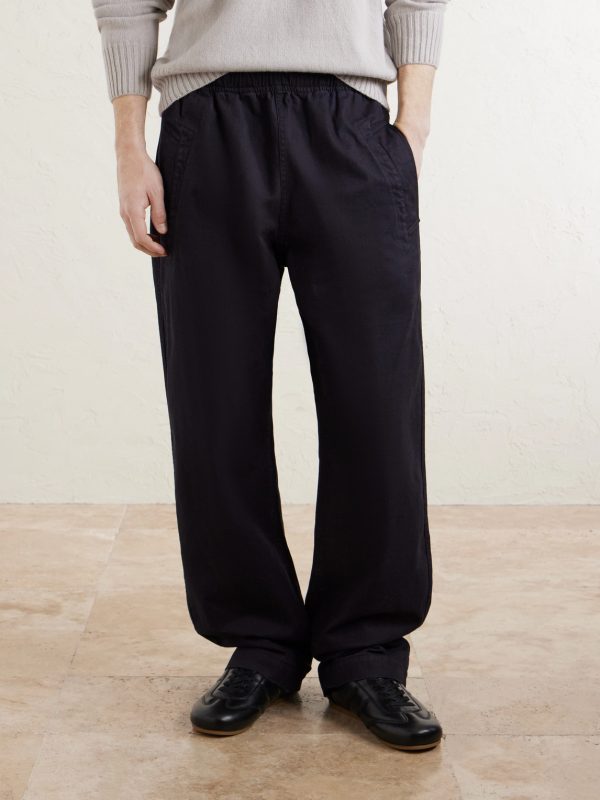 MHL. Wide-Leg Cotton-Twill Trousers - FR MHL. Wide-Leg Cotton-Twill Trousers - FR