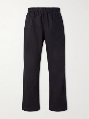 MHL. Wide-Leg Cotton-Twill Trousers