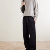 MHL. Wide-Leg Cotton-Twill Trousers - OU