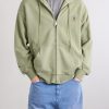 Nelson Garment-Dyed Cotton-Jersey Zip-Up Hoodie - FR