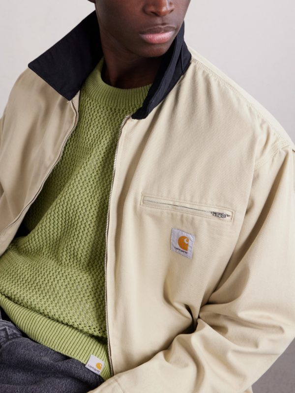 Stockton Open-Knit Recycled Cotton-Blend Sweater - CU