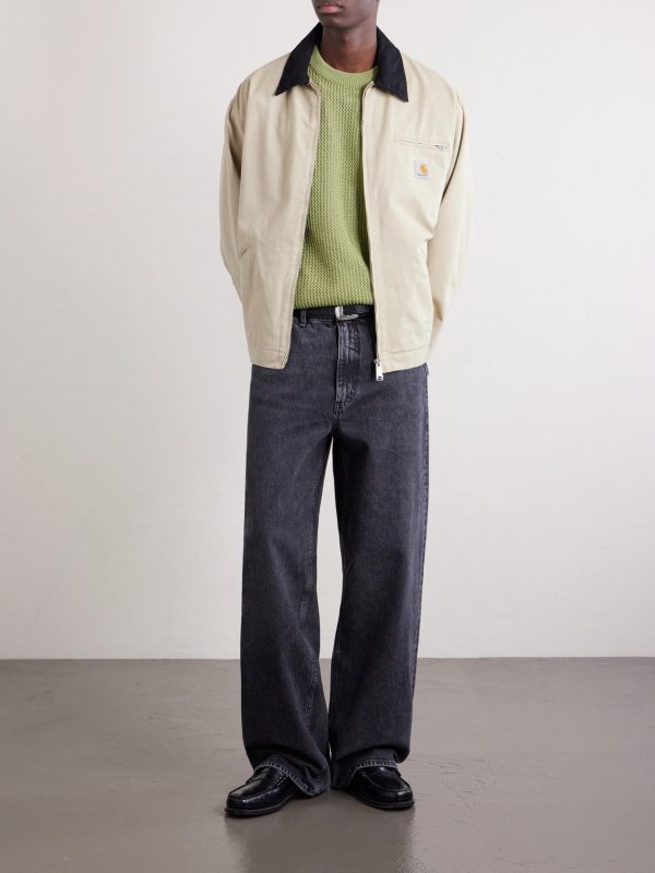 Stockton Open-Knit Recycled Cotton-Blend Sweater - OU